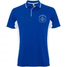 Tricou cu maneca scurta, Polo, Sport, Barbati, Roly, 2410E20551, Poliester, Albastru royal