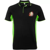   Tricou Polo cu maneca scurta, Barbati, Roly, 2601E10364, Poliester, Negru
