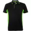 Tricou Polo cu maneca scurta, Barbati, Roly, 2601E10365, Poliester, Negru