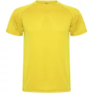   Tricou la baza gatului, Barbati, maneca scurta, Roly, 2401E12257, Poliester, Galben, Marimi variate