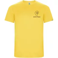   Tricou la baza gatului, Barbati, maneca scurta, Roly, 2401E12259, Poliester, Galben, Marimi variate