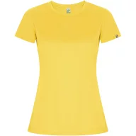   Tricou la baza gatului, Dama, maneca scurta, Roly, 2401E12261, Poliester, Galben, Marimi variate