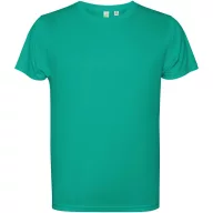   Tricou la baza gatului cu maneca scurta, Barbati, Roly, 2601E10247, Poliester, Verde Jade