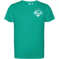   Tricou la baza gatului cu maneca scurta, Barbati, Roly, 2601E10247, Poliester, Verde Jade