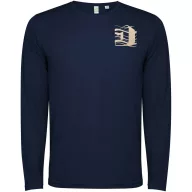   Tricou la baza gatului cu maneca lunga, Barbati, Roly, 2601E10244, Poliester, Albastru Navy