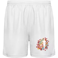 Pantaloni scurti, Unisex, Roly, 2601E10420, Poliester, Alb