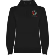   Hanorac cu gluga, Femei, Roly, 2601E10506, Bumbac, Poliester, Negru