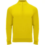   Tricou cu maneca lunga, la baza gatului, Casual, Barbati, Roly, 2410E19023, Poliester, Galben