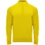Tricou cu maneca lunga, la baza gatului, Casual, Barbati, Roly, 2410E19023, Poliester, Galben