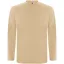 Tricou cu maneca lunga, la baza gatului, Casual, Barbati, Roly, 2410E19024, Bumbac, Portocaliu sand