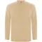 Tricou cu maneca lunga, la baza gatului, Casual, Barbati, Roly, 2410E19025, Bumbac, Portocaliu sand