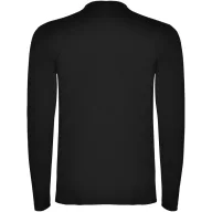   Tricou la baza gatului cu maneca lunga, Barbati, Roly, 2601E10269, Bumbac, Negru