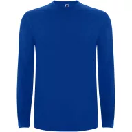   Tricou la baza gatului cu maneca lunga, Barbati, Roly, 2601E10270, Bumbac, Albastru Royal
