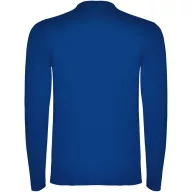  Tricou la baza gatului cu maneca lunga, Barbati, Roly, 2601E10270, Bumbac, Albastru Royal