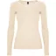 Tricou cu maneca lunga, la baza gatului, Casual, Femei, Roly, 2410E19027, Bumbac, Portocaliu sand