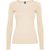 Tricou cu maneca lunga, la baza gatului, Casual, Femei, Roly, 2410E19028, Bumbac, Portocaliu sand