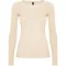 Tricou cu maneca lunga, la baza gatului, Casual, Femei, Roly, 2410E19028, Bumbac, Portocaliu sand