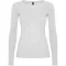 Tricou la baza gatului cu maneca lunga, Femei, Roly, 2601E10271, Bumbac, Alb