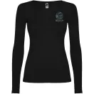 Tricou la baza gatului cu maneca lunga, Femei, Roly, 2601E10272, Bumbac, Negru