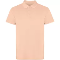   Tricou Polo cu maneca scurta, Unisex, Roly, 2601E10208, Bumbac, Portocaliu deschis