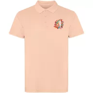   Tricou Polo cu maneca scurta, Unisex, Roly, 2601E10208, Bumbac, Portocaliu deschis