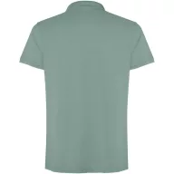   Tricou Polo cu maneca scurta, Unisex, Roly, 2601E10209, Bumbac, Verde inchis