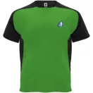 Tricou la baza gatului cu maneca scurta, Unisex, Roly, 2601E10172, Poliester, Verde Fern