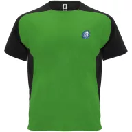   Tricou la baza gatului cu maneca scurta, Unisex, Roly, 2601E10173, Poliester, Verde Fern