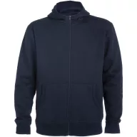   Hanorac cu gluga, Unisex, Roly, 2401E12289, Bumbac, Poliester, Albastru navy, Marimi variate