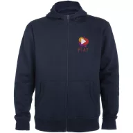   Hanorac cu gluga, Unisex, Roly, 2401E12289, Bumbac, Poliester, Albastru navy, Marimi variate