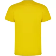   Tricou cu maneca scurta, la baza gatului, Casual, Barbati, Roly, 2410E19017, Bumbac, Galben