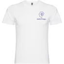 Tricou la baza gatului cu maneca scurta, Barbati, Roly, 2601E10433, Bumbac, Alb