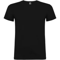   Tricou la baza gatului cu maneca scurta, Barbati, Roly, 2601E10158, Bumbac, Negru
