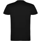 Tricou la baza gatului cu maneca scurta, Barbati, Roly, 2601E10158, Bumbac, Negru