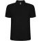 Tricou Polo cu maneca scurta, Barbati, Roly, 2601E10414, Bumbac, Poliester, Negru