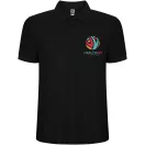 Tricou Polo cu maneca scurta, Barbati, Roly, 2601E10414, Bumbac, Poliester, Negru