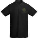 Tricou la baza gatului cu maneca scurta, Barbati, Roly, 2601E10424, Bumbac, Negru