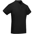Tricou la baza gatului cu maneca scurta, Barbati, Roly, 2601E10424, Bumbac, Negru