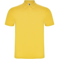   Tricou Polo, Unisex, maneca scurta, Roly, 2401E12302, Bumbac, Galben, Marimi variate