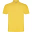 Tricou Polo, Unisex, maneca scurta, Roly, 2401E12302, Bumbac, Galben, Marimi variate