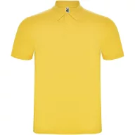   Tricou Polo, Unisex, maneca scurta, Roly, 2401E12303, Bumbac, Galben, Marimi variate