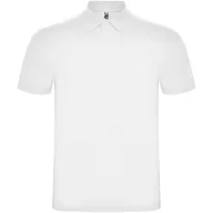  Tricou Polo cu maneca scurta, Unisex, Roly, 2601E10139, Bumbac, Alb