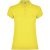 Tricou Polo, Dama, maneca scurta, Roly, 2401E12304, Bumbac, Galben, Marimi variate