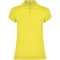 Tricou Polo, Dama, maneca scurta, Roly, 2401E12304, Bumbac, Galben, Marimi variate