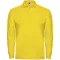 Tricou Polo, Barbati, maneca lunga, Roly, 2401E12308, Bumbac, Galben, Marimi variate