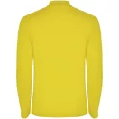 Tricou Polo, Barbati, maneca lunga, Roly, 2401E12308, Bumbac, Galben, Marimi variate