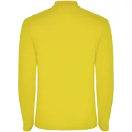   Tricou Polo, Barbati, maneca lunga, Roly, 2401E12308, Bumbac, Galben, Marimi variate