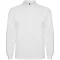 Tricou Polo cu maneca lunga, Barbati, Roly, 2601E10251, Bumbac, Alb