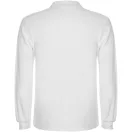 Tricou Polo cu maneca lunga, Barbati, Roly, 2601E10251, Bumbac, Alb