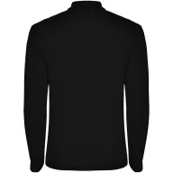   Tricou Polo cu maneca lunga, Barbati, Roly, 2601E10252, Bumbac, Negru